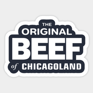 The Original Beef Sticker